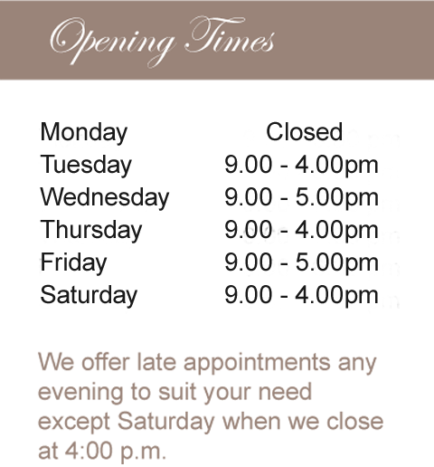 Passion Hair & Beauty Salon Opening Times